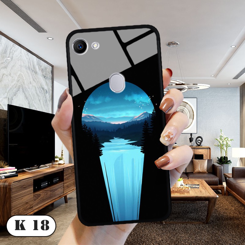 Ốp lưng kính 3D cao cấp Oppo F7