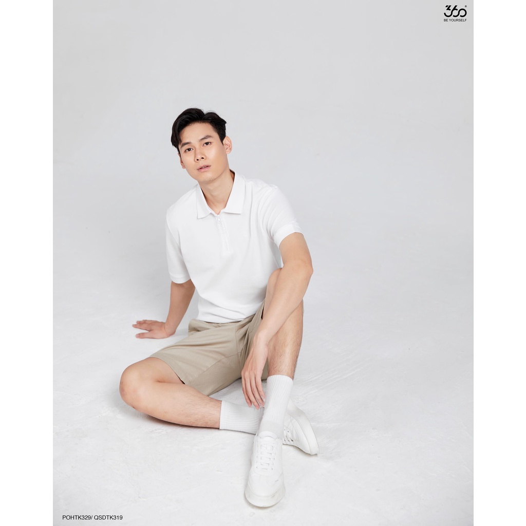Áo polo nam thương hiệu thời trang nam 360 BOUTIQUE chất liệu cao cấp - POHTK329