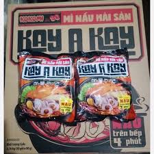 [Mã GROXUAN1 giảm 8% đơn 150K] ( siêu hot) Set 10 Gói Mì Nấu Hải Sản Kokomi Kay A Kay x90g | BigBuy360 - bigbuy360.vn
