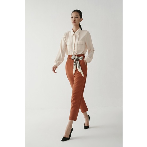 Quần baggy công sở ÀTOUS Hera chất liệu dày dặn đứng dáng thiết kẻ trẻ trung phù hợp đi làm
