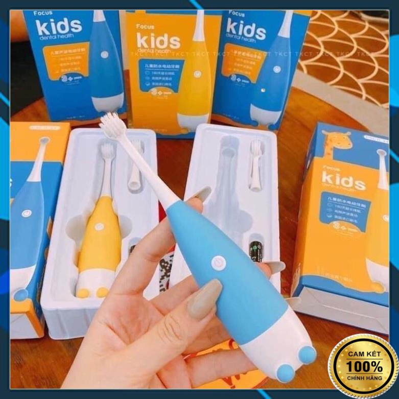 Bàn Chải Đánh Răng Điện Cho Bé MEICH - TẶNG ĐẦU CHẢI THAY THẾ, Bàn Chải Đánh Răng Tự Động Trẻ Em