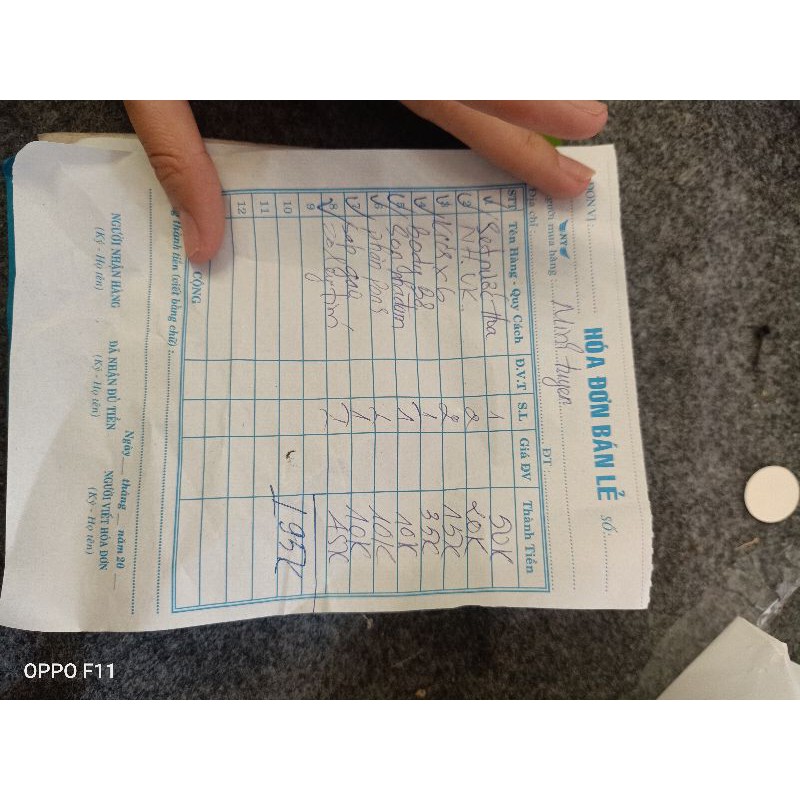 đơn hàng minhtuyen