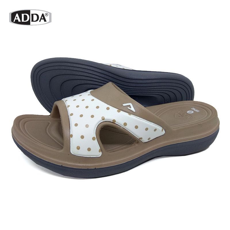 [Mã BMBAU50 giảm 7% đơn 99K] Dép Thái Lan nữ nhựa đúc chấm bi hiệu ADDA - 55P02