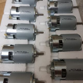 Motor 12v 775 Tốc Độ 18000 vòng( 2 Đầu Bạc Đạn)
