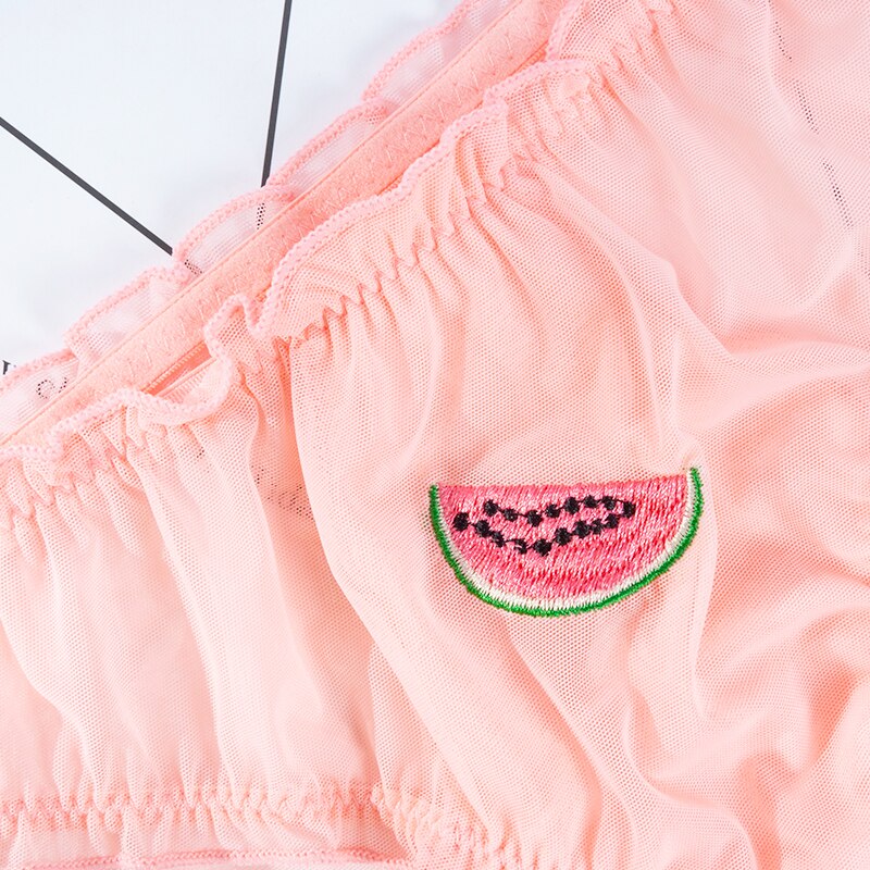 Quần lót lưng thấp phối ren quyến rũ size S-XL thời trang dành cho nữ