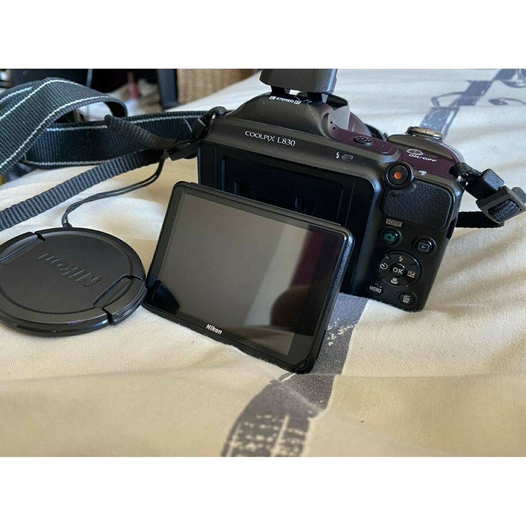 Máy ảnh Nikon L830 - Siêu zoom 34x - Quay phim FUll HD - 16mp -  đẹp 95%