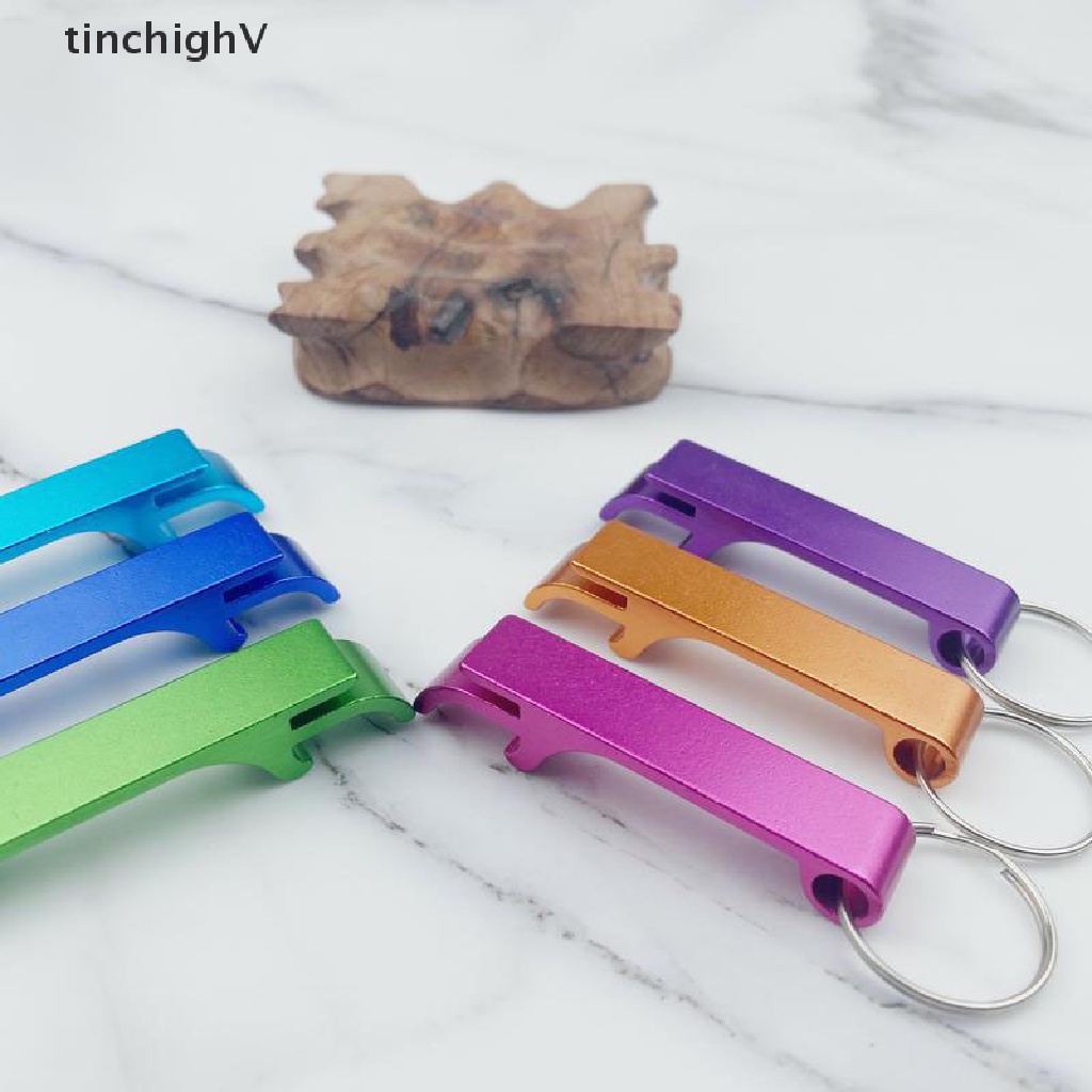 [TinchighV] Móc Khóa Mở Nắp Chai Bia Bằng Hợp Kim Nhôm Sáng Tạo