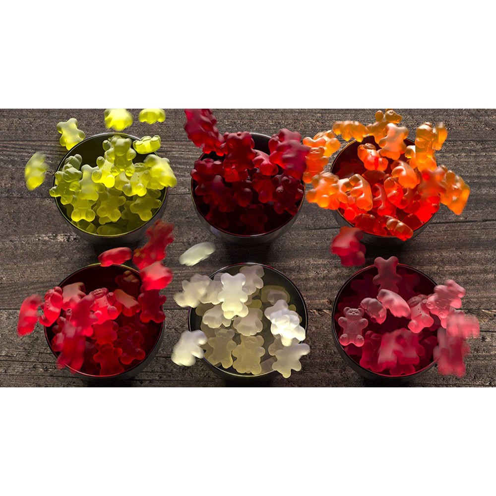 Gói Kẹo Dẻo Organic Gummy Bear BLACK FOREST 23g x 10 gói