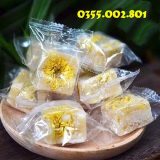 trà hoa cúc hòa tan - trà hoa cúc đường phèn 1kg - trahoacuc