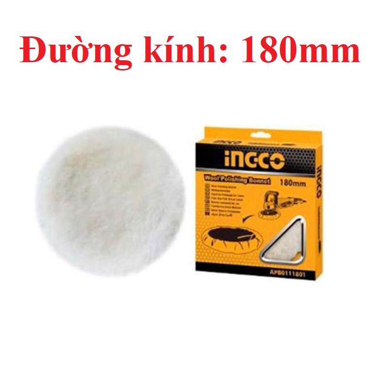 7''/180MM Nỉ đánh bóng INGCO APB0111801