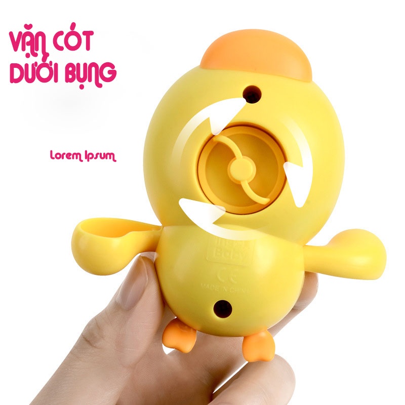 ĐỒ CHƠI NHÀ TẮM VỊT BƠI RÙA BƠI VẶN CÓT CHẤT LIỆU AN TOÀN CHO BÉ YÊU BƠI TRONG NƯỚC