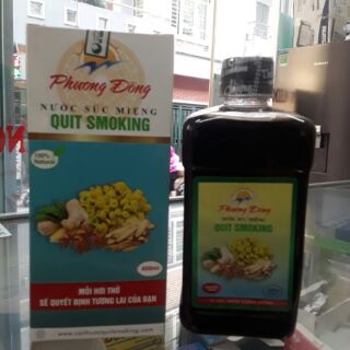 SÚC MIỆNG CAI THUỐC LÁ QUIT SMOKING