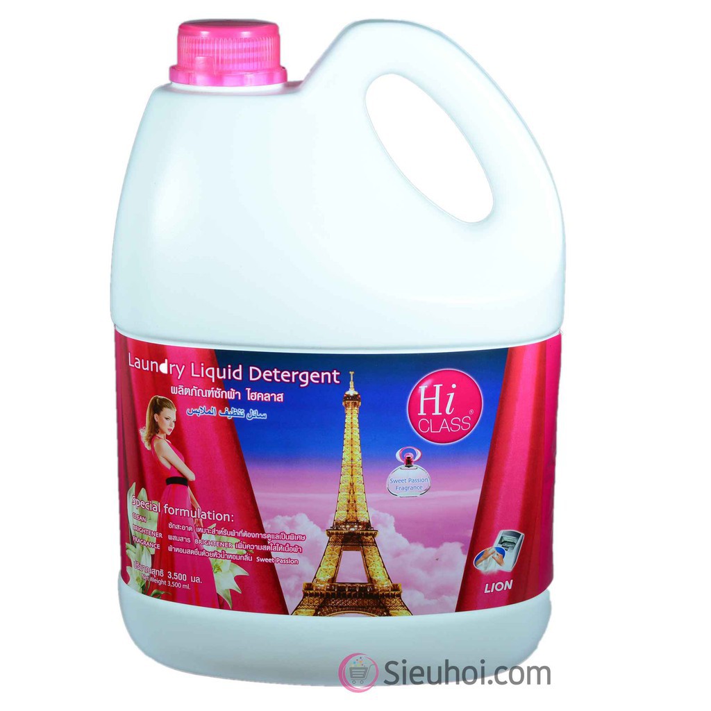 Nước Giặt HiClass Laundry Liquid Detergent 3500ml