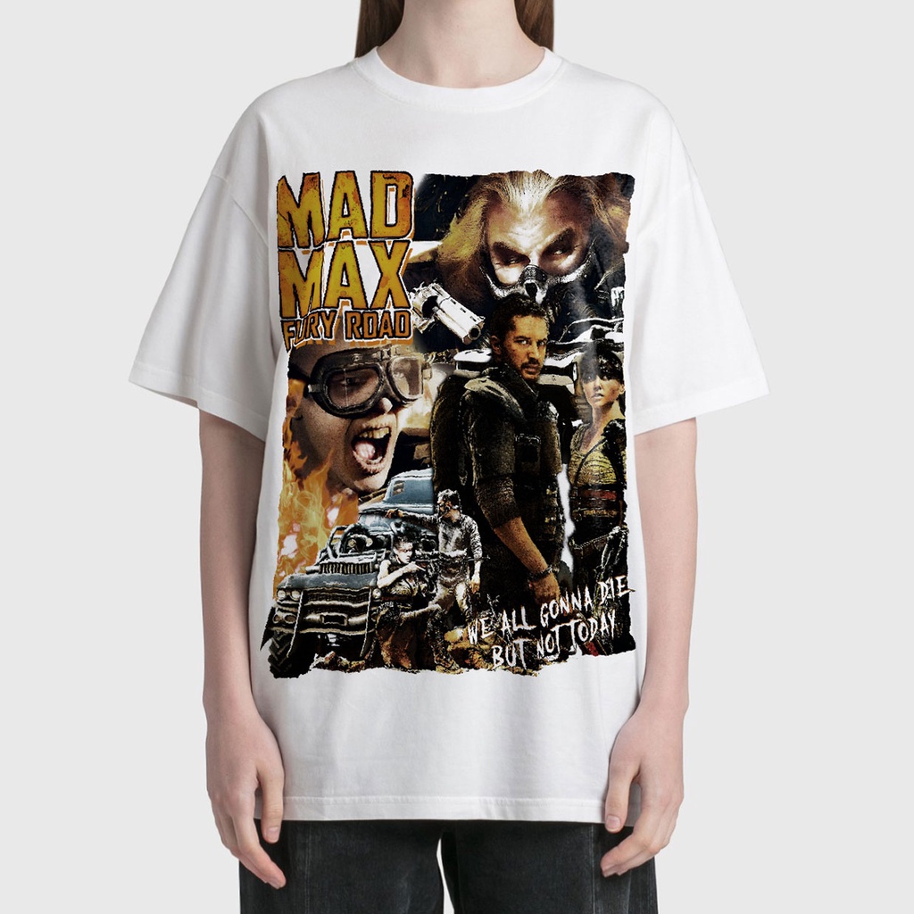 BLANK | Áo Thun MADMAX Tay Lỡ Unisex - Đen/Trắng Cổ Tròn
