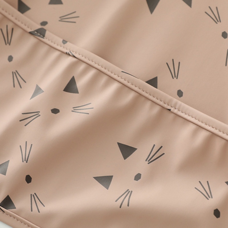 Yếm Ăn Dặm Có Túi Bắt Mắt Tiện Dụng Cho Bé Sơ Sinh