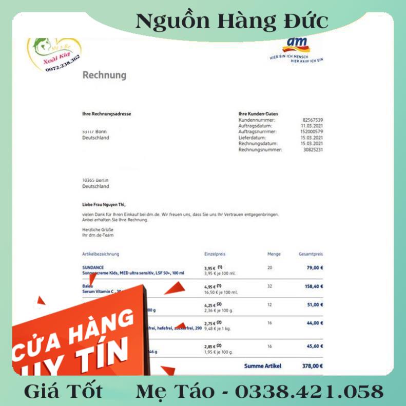 [auth] Serum Vitamin C sáng da, mờ thâm, chống lão hoá và nếp nhăn Balea Đức [ Nội địa Đức Đủ Bill] [Hot]