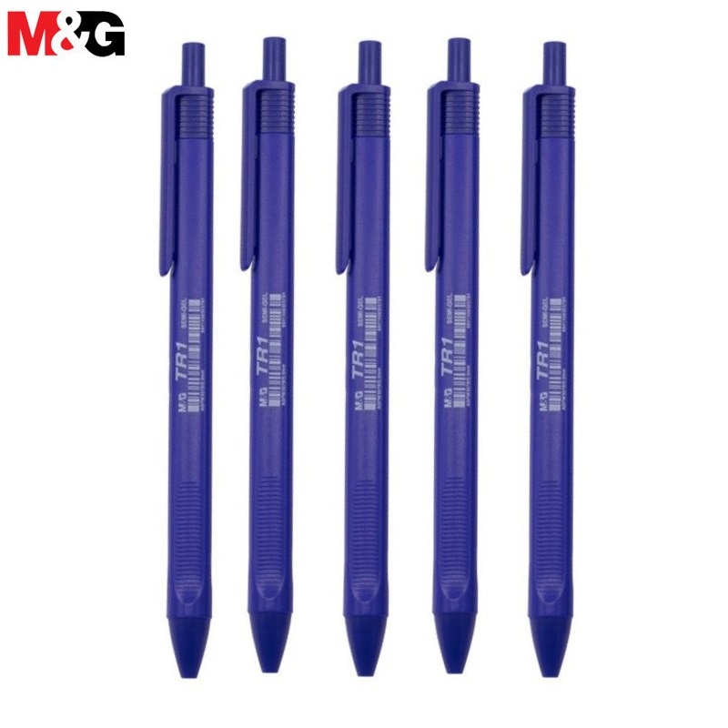 Bút bi dầu tam giác TR1 M&G ABPW 3078 ngòi 0.7mm - Semi gel Ball pen Bút bi dầu viết được trên nhiều chất liệu