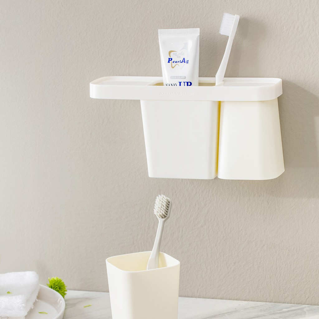 Xiaomi Youpin Bộ Giá Để Bàn Chải Đánh Răng Jordan&amp;Judy Thiết Kế Gắn Tường Hút Nam Châm