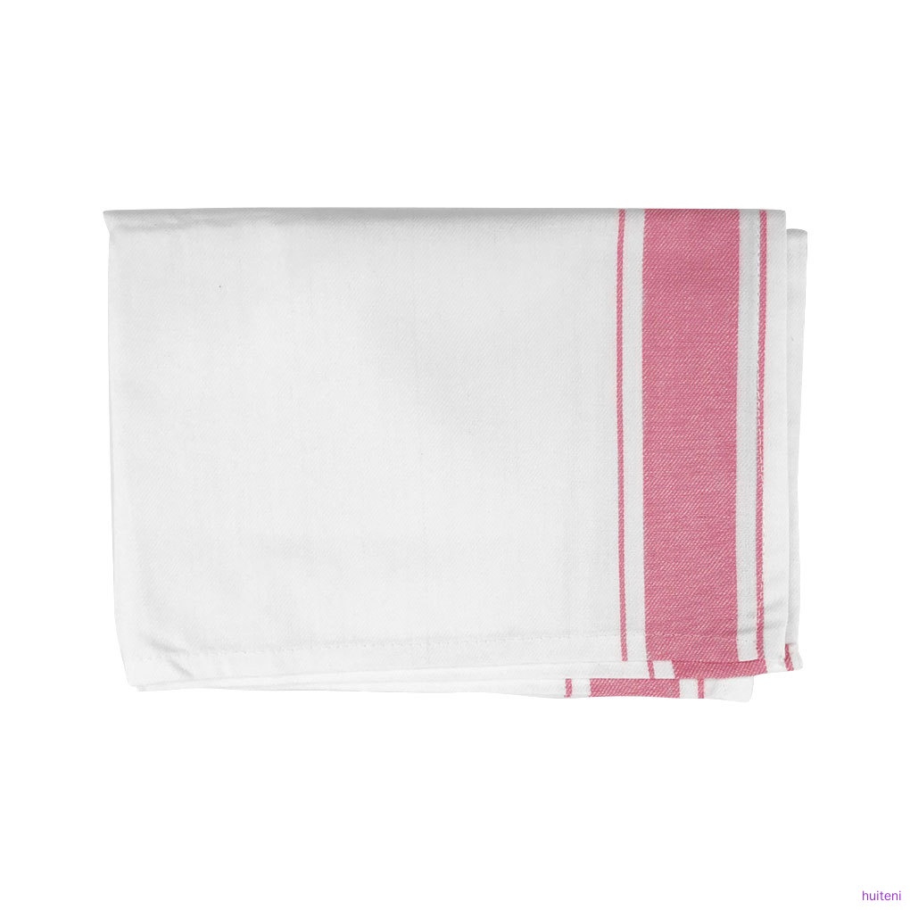 Khăn lau chén dĩa bằng cotton thấm hút nhanh khô tiện dụng cho nhà bếp