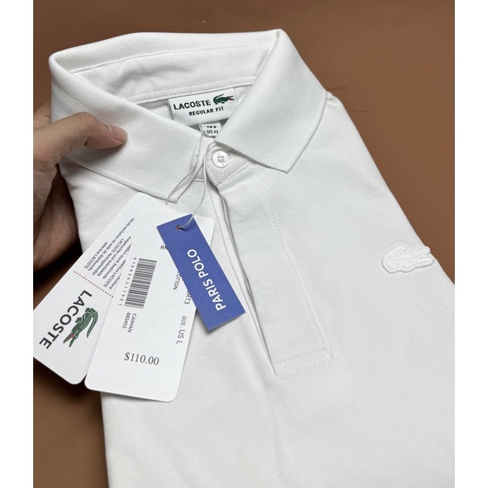 Áo Thun Nam POLO Hãng LC Phiên Bản Paris Cổ Đức Vải Pique Cotton 100% Thấm Hút Tốt,Chống Xù Full phụ kiện chính hãng F75