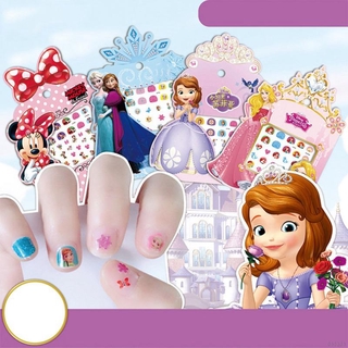 Miếng dán 3D trang trí móng tay dễ thương dành cho bé gái