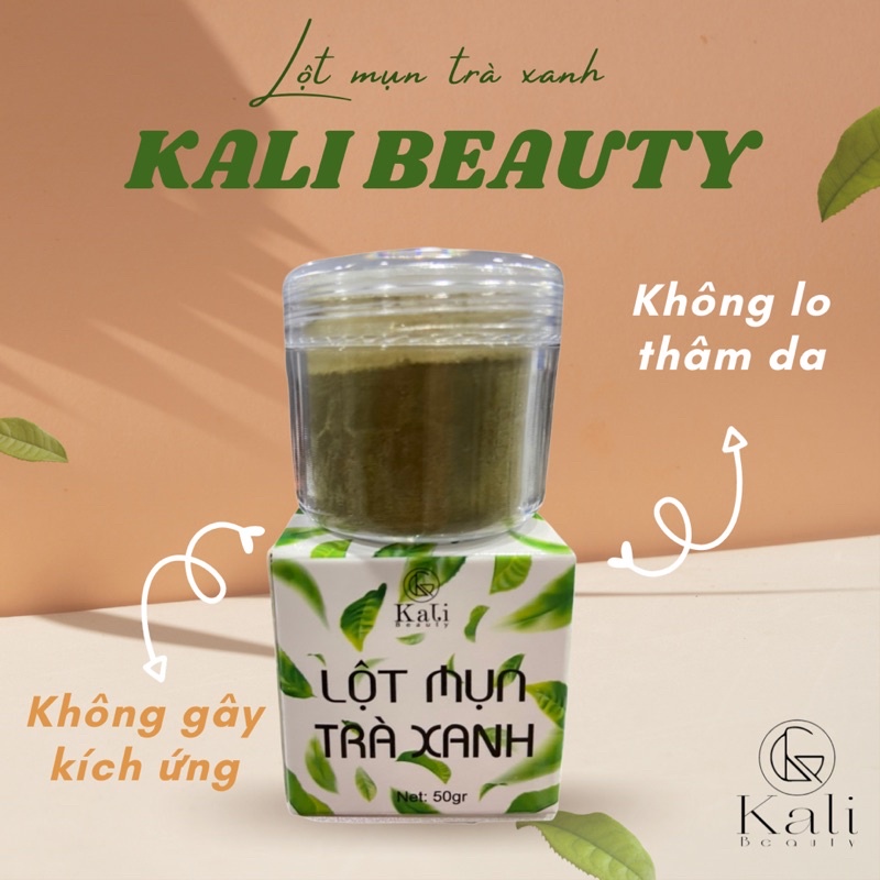 Lột Mụn Trà Xanh ( SIZE LỚN 50g) Đánh Bay Mụn Cám ,Mụn Đầu Đen ,Tẩy Tế Bào Chết Bao_Hiệu_Quả