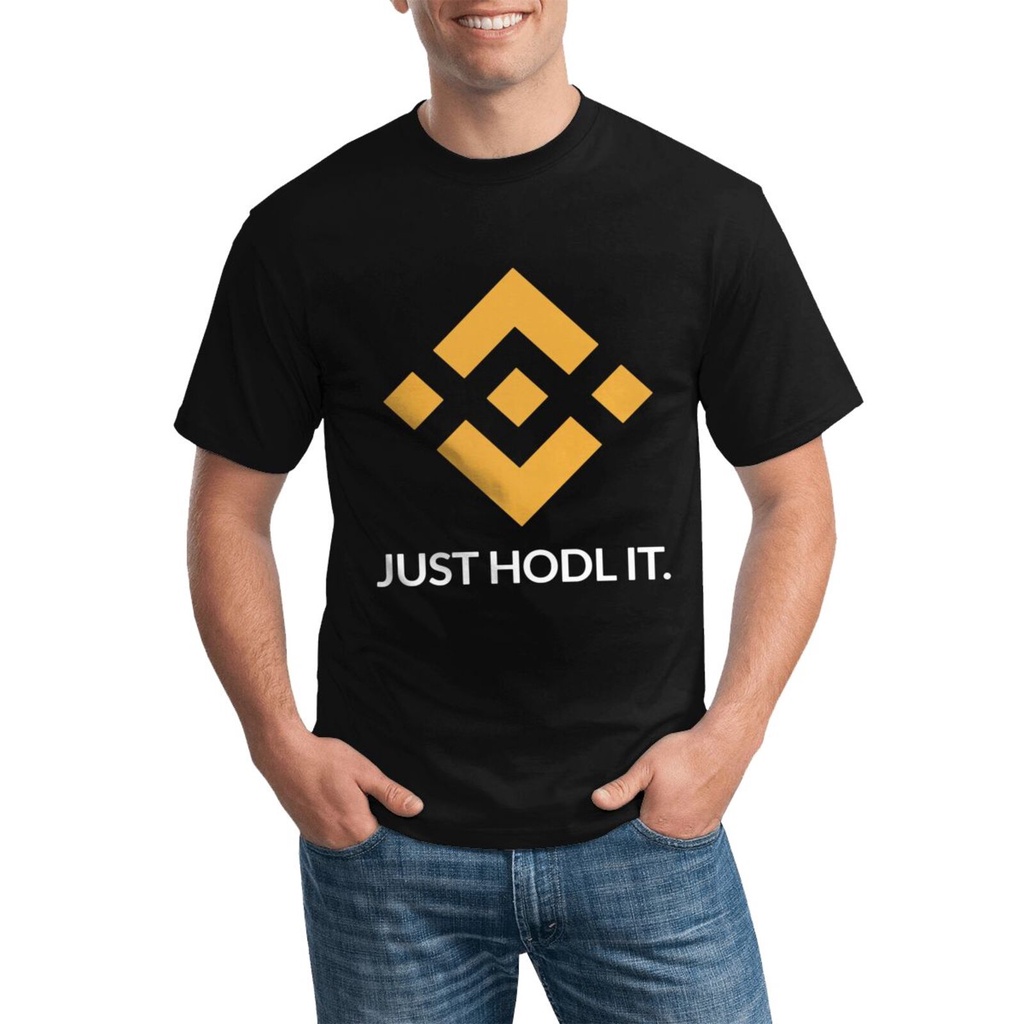 Áo thun thường ngày tùy chỉnh Binance Coin Bnb Coin Just Hold It Nhiều màu sắc có sẵn