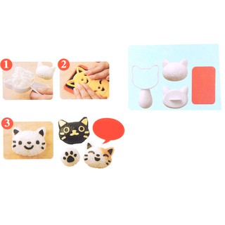 Khuôn làm cơm bento hình Hello Kitty