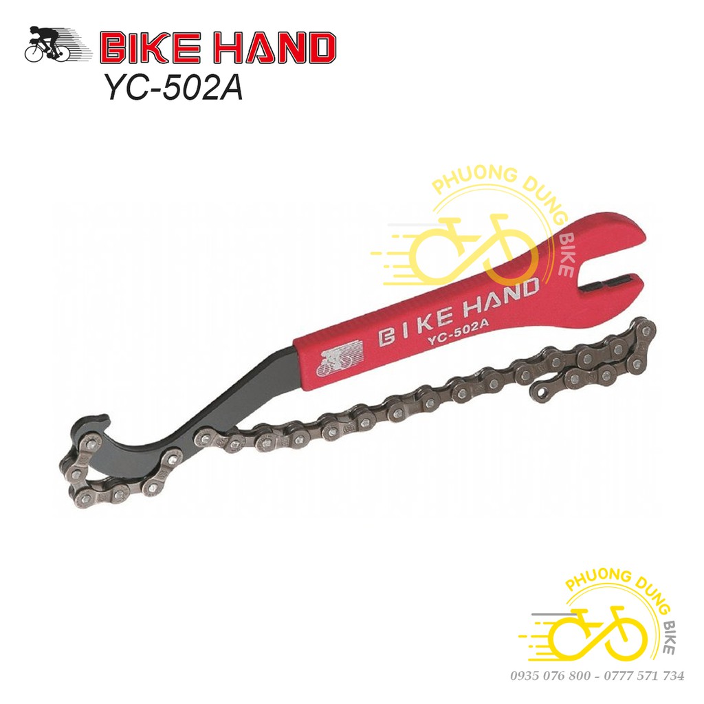 Cờ lê 15, 16 và dụng cụ giữ tháo líp BIKE HAND YC-502A