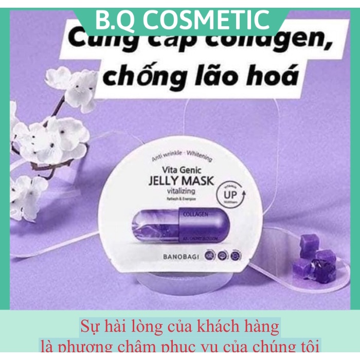 Mặt nạ Vitagenic mẫu mới Hồng, Xanh, Tím ( Pore Tightening)