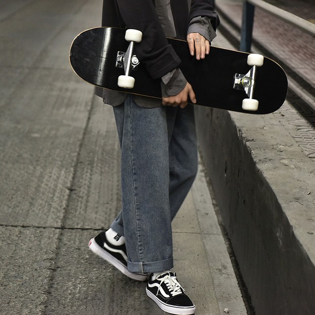 Quần baggy jean ống rộng BEST SELLER -  quần bò nam nữ ống suông siêu rộng -Q0- cam kết Giặt không phai màu | BigBuy360 - bigbuy360.vn