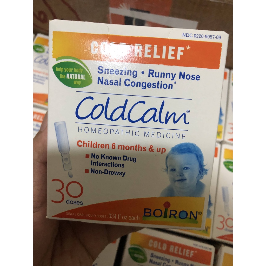 [EXP 2024] Muối Boiron Coldcalm Baby hộp 30 ống