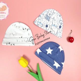 Mũ sơ sinh, set 3 mũ sơ sinh Carter Liebe