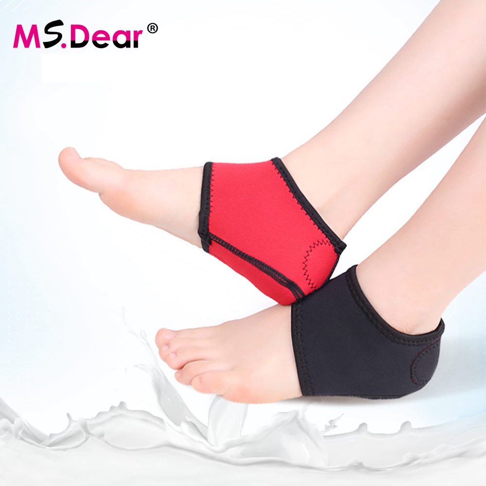 1 Cặp Vớ Bảo Vệ Gót Chân Giữ Ấm Tiện Dụng