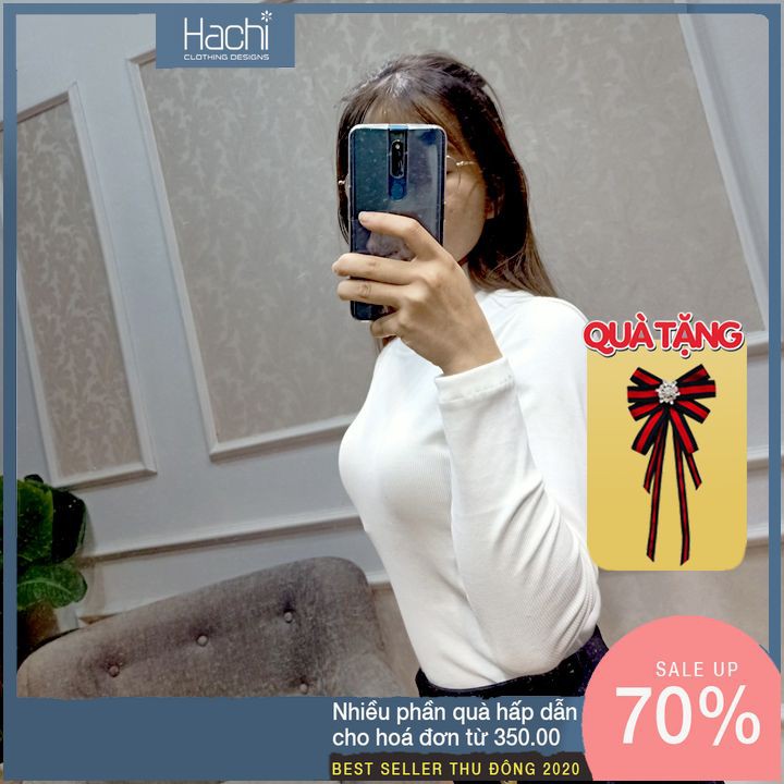 Áo len tăm vải cao cấp không xù co giãn cực đỉnh Freesize Hàng thiết kế Hachidesigns | BigBuy360 - bigbuy360.vn
