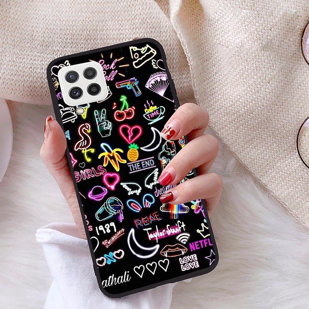 Ốp lưng Samsung Galaxy A22 4G viền dẻo TPU BST Phong Cách Tự Do