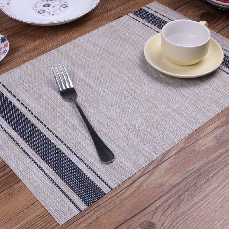 Tấm lót bàn ăn bằng nhựa Liz Flower, cách nhiệt giá rẻ chống trơn trợt, lót placemat đủ size hình chữ nhật