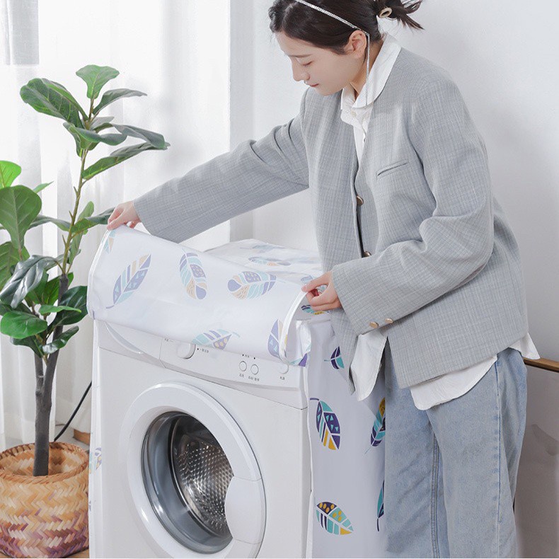 Vỏ Bọc Máy Giặt, Áo Trùm Máy Giặt Chống Thấm Nước Nhiều Họa Tiết 88275