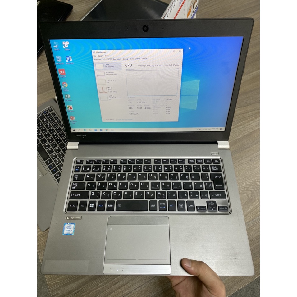 Laptop Toshiba dynabook R63/D and R63/U