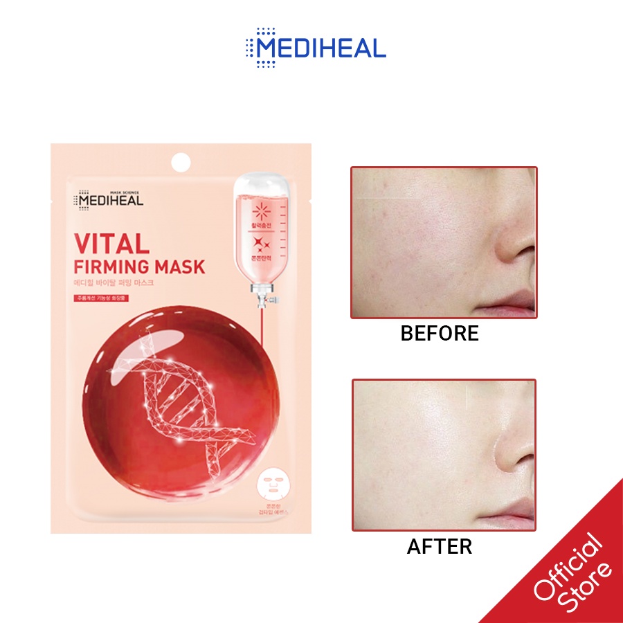 Mặt Nạ Làm Mịn, Đều Màu Da Mediheal Vital Firming Mask 20ml [K71]