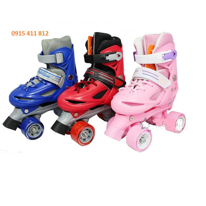 FREESHIP  Giày patin trẻ em 4 bánh ngang (Full đồ bảo hộ) Shopgiadung102