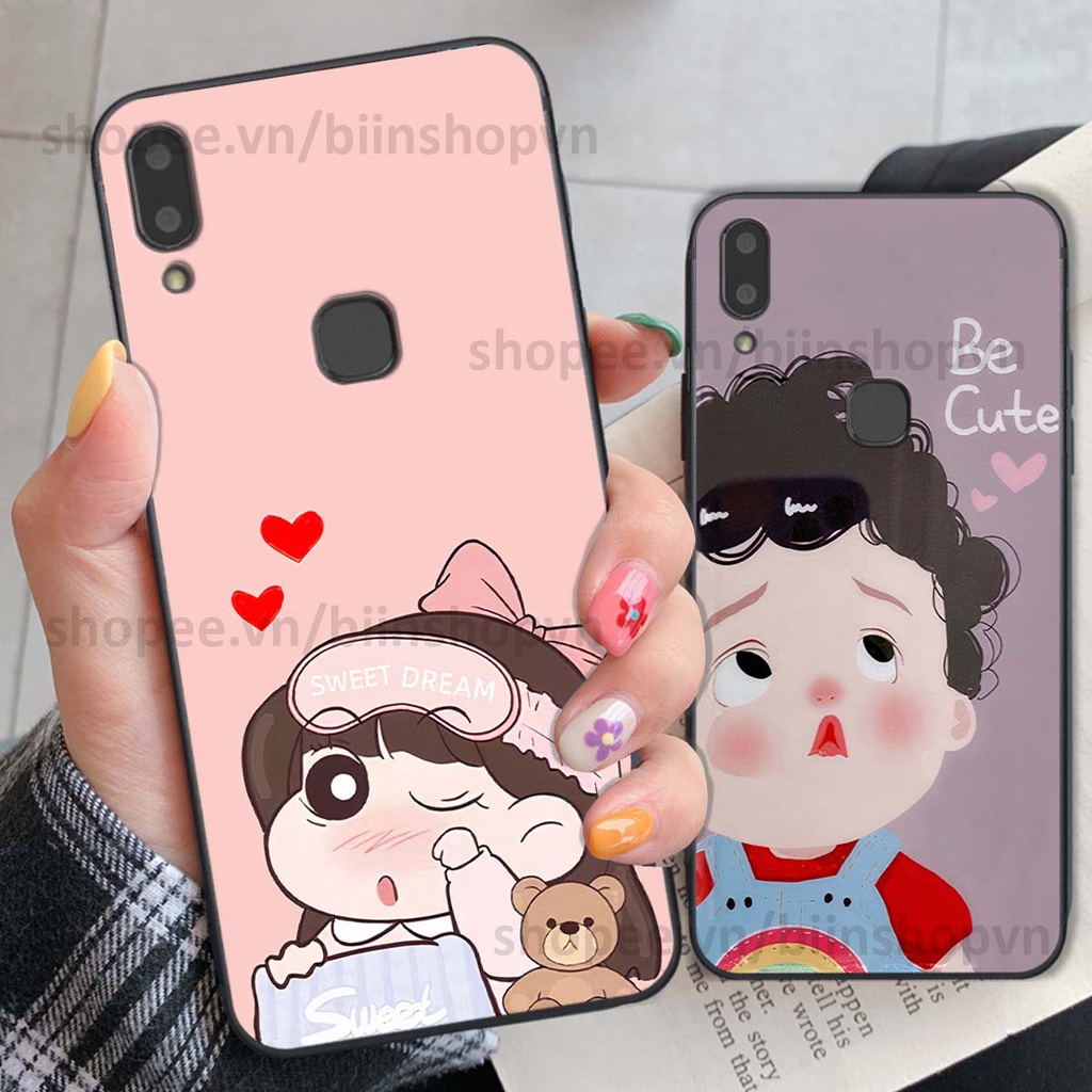Ốp Vivo V9 / V9 Youth in hình baby siêu dễ thương, ngộ nghĩnh đáng yêu