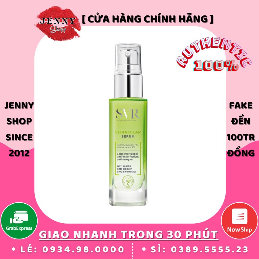 Tinh Chất Dưỡng SVR Sebiaclear Serum 30ml