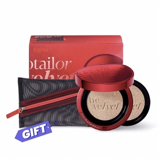 Phấn nước espoir pro tailor be velvet cover cushion spf 34 pa++