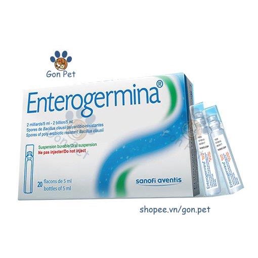 Enterogermina 5ml Ống Men Tiêu Hóa, Men Vi Sinh Đường Ruột Cho Chó Mèo