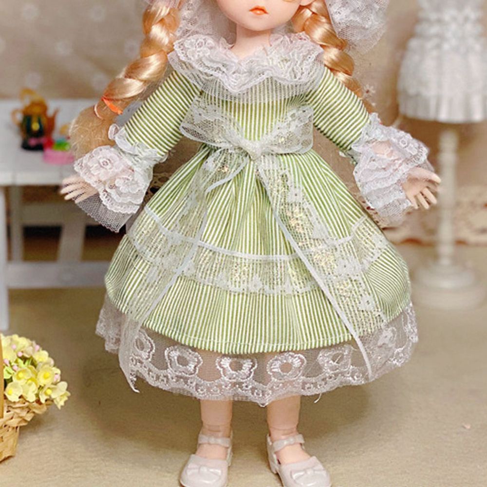 Set đồ thời trang cao cấp cho búp bê 16cm diy