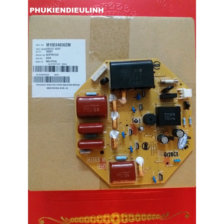 BO VỈ MẠCH QUẠT TRẦN 5 CÁNH KDK F60WS , PANASONIC F-60WWK CHÍNH HÃNG