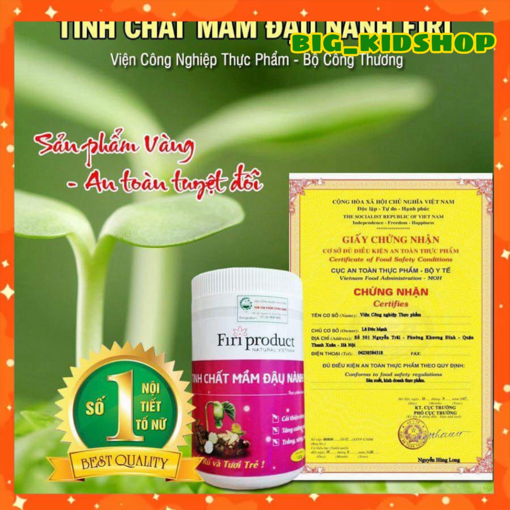 (Hàng chính hãng) Tinh chất mầm đậu nành Firi Hiệu quả 100% | BigBuy360 - bigbuy360.vn