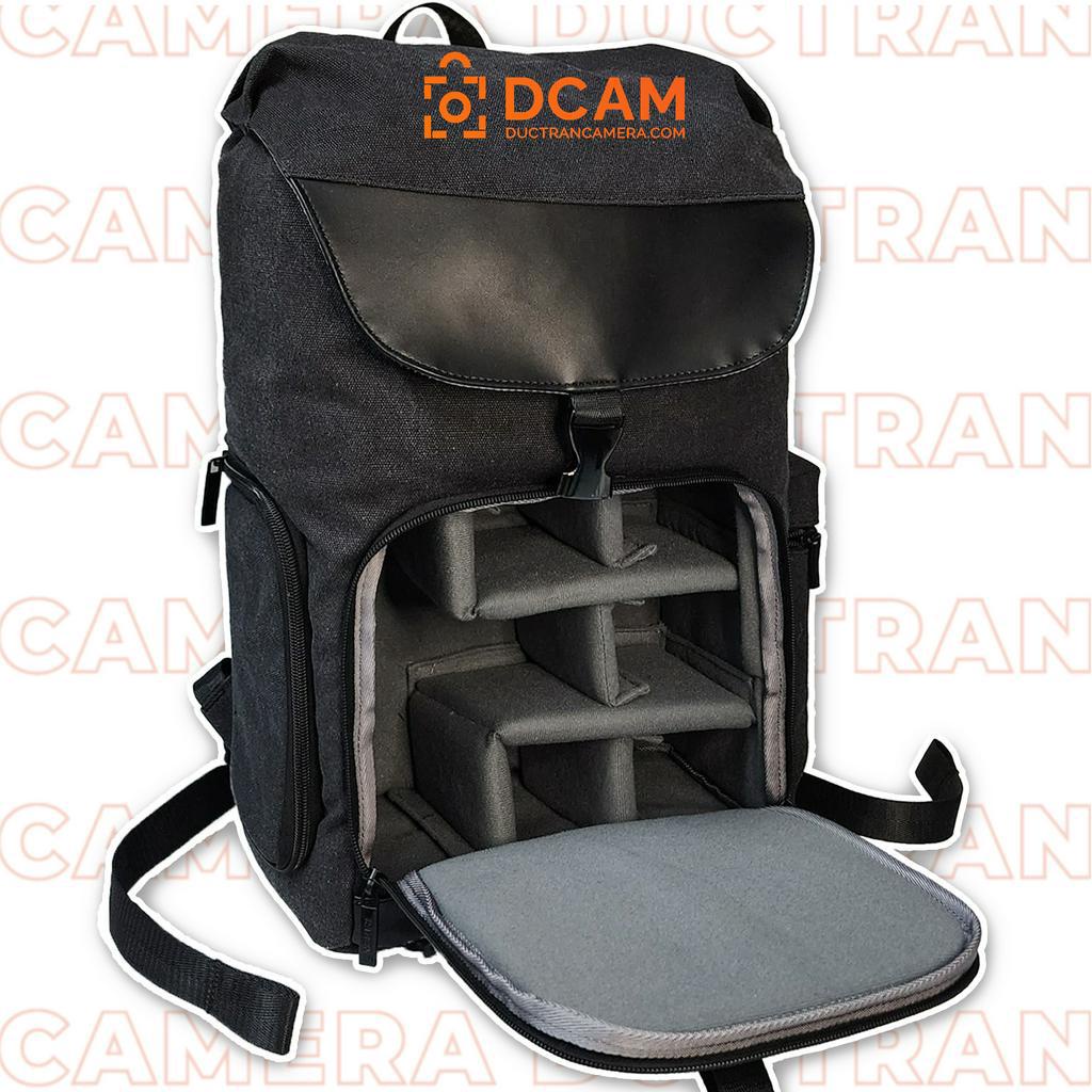 Balo máy ảnh Caden Vintage Chống nước Thao tác nhanh - Đựng được laptop 15 inch - CDL5