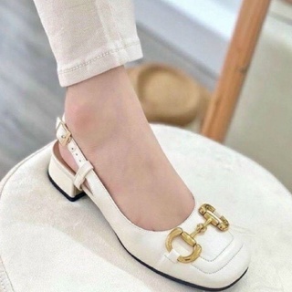 Giày nữ đế cao xinh sang trọng thiết kế khóa Pixie đẹp